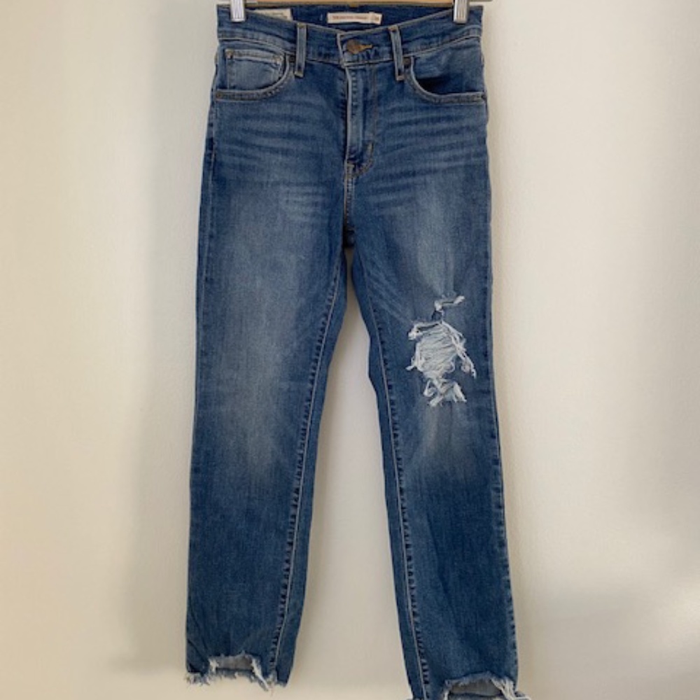 Levis 724 High rise straight size 26